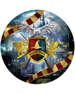 Zauberschule Magical School Pappteller 6 St.