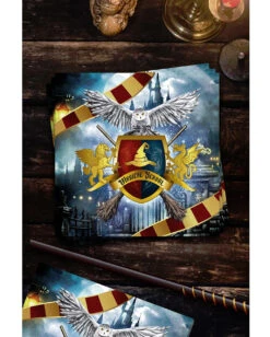 Zauberschule Magical School Servietten 12 St. 6 Zauberschule Magical School Servietten 12 St. -Cosly Verkaufsgeschäft magical school zauberlehrling servietten magical school napkins zauberschule halloween deko kinder 53208 2