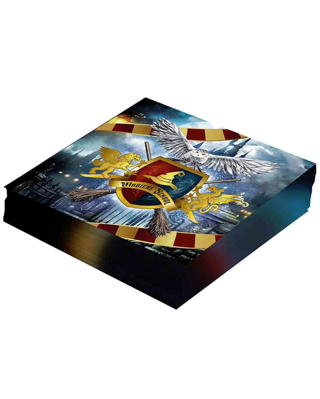 Zauberschule Magical School Servietten 12 St. 5 Zauberschule Magical School Servietten 12 St. – Bild 3