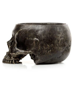 Marmorierter Gothic Totenschädel Pflanzentopf -Cosly Verkaufsgeschäft marmorierter gothic totenkopf pflanzenschale gothic totenschaedel pflanzenschale gothic skull plant pot 54615 04