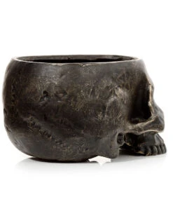 Marmorierter Gothic Totenschädel Pflanzentopf -Cosly Verkaufsgeschäft marmorierter gothic totenkopf pflanzenschale gothic totenschaedel pflanzenschale gothic skull plant pot 54615 05
