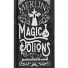 "Merlins Magic Potions" Halloween Wandbild 41cm -Cosly Verkaufsgeschäft merlins magic potions halloween holzschild 41cm wood halloween engraved wall sign 54246