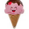 Eiswaffel Mini-Folienballon -Cosly Verkaufsgeschäft mini folienballon eiscreme tuete mini ballon mit eis motiv air filled foil balloon 22837
