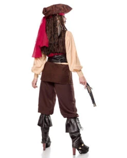 Frau Kapitän Der Karibik Kostüm -Cosly Verkaufsgeschäft miss pirate of the caribbean piratinnen kostuem seeraeuber damen kostuem 54408 02