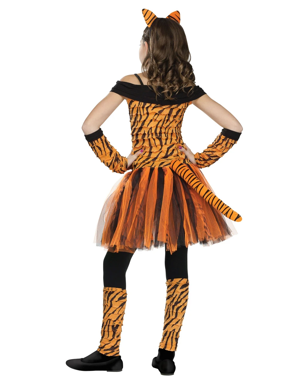 Miss Tiger Mädchenkostüm 4 Miss Tiger Mädchenkostüm – Bild 2