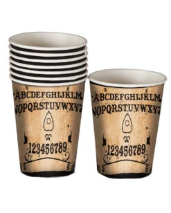 Hexenbrett Pappbecher 8 St.