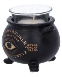 Spirit Hexenkessel Als Teelichthalter 9cm -Cosly Verkaufsgeschäft ouija hexenkessel als teelichthalter spirit witches cauldron tealight holder gothic deko 51157 02