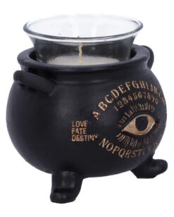 Spirit Hexenkessel Als Teelichthalter 9cm -Cosly Verkaufsgeschäft ouija hexenkessel als teelichthalter spirit witches cauldron tealight holder gothic deko 51157 04