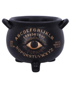 Spirit Hexenkessel Mit Auge 22,3cm 10 Spirit Hexenkessel Mit Auge 22,3cm -Cosly Verkaufsgeschäft ouija hexenkessel mit sehendem auge ouija witches cauldron with seeing eye halloween deko 51061 04