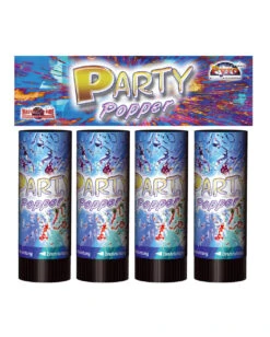 4 Stück Party Popper