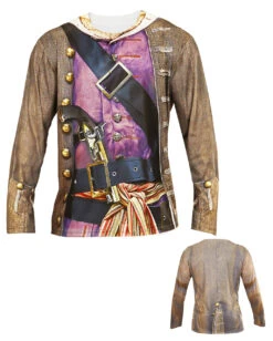 Piratenshirt Mit Photodruck -Cosly Verkaufsgeschäft piraten shirt kostuemzubehoer seeraeuber hemd pirate longsleeve piratenkostuem 29393 4