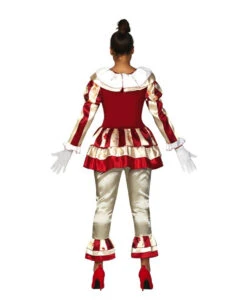 Noble Killer Clown Damen Kostüm Für Erwachsene -Cosly Verkaufsgeschäft pretty killer clown damen kostuem fuer erwachsene 37906 2