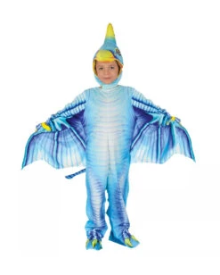Pterodactylus Flugdino Kleinkinderkostüm Blau -Cosly Verkaufsgeschäft pterodactylus flugdino kleinkinderkostuem flying dinosaur childrens costume 52167