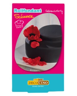 Schwarzer Rollfondant 250 G