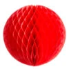 Roter Wabenball 30 Cm 1 Roter Wabenball 30 Cm -Cosly Verkaufsgeschäft roter wabenball faschings dekoration karneval deko 8802516