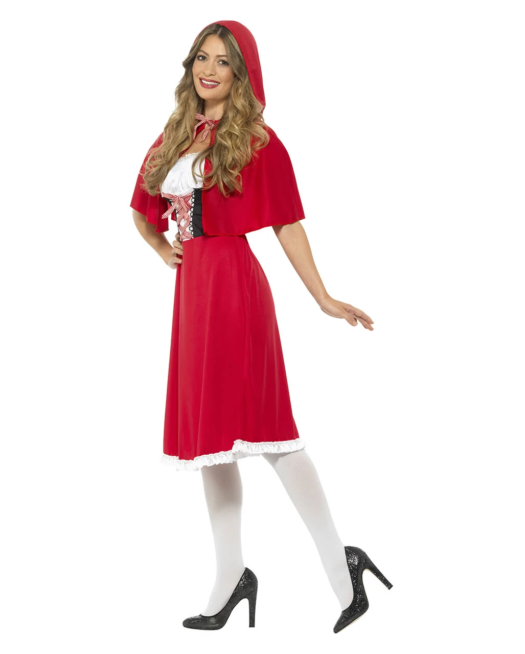 Rotkäppchen Kapuzen-Kostüm 5 Rotkäppchen Kapuzen-Kostüm – Bild 3