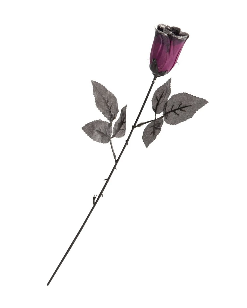 Violette Gothic Rose Mit Glitzer 3 Violette Gothic Rose Mit Glitzer