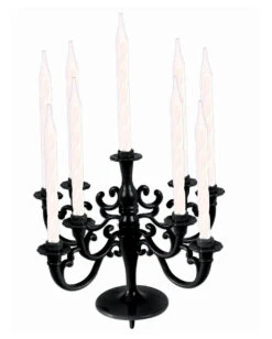 Schwarzer Kerzenleuchter Für Torten & Kuchen