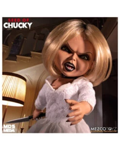 Childs Play 5 Sprechende Tiffany Action Figur 38cm -Cosly Verkaufsgeschäft seed of chucky tiffany actionfigur seed of chucky talking tiffany action figurine mezco toys 50885 06