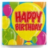 Servietten Happy Birthday