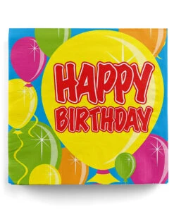 Servietten Happy Birthday
