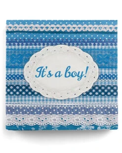 It's A Boy Servietten Blau 20 St.