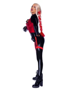 Erotischer Harley Bodysuit Kostüm -Cosly Verkaufsgeschäft sexy harley catsuit kostuem sexy harley catsuit costume erotischer harley quinn bodysuit 53711 4