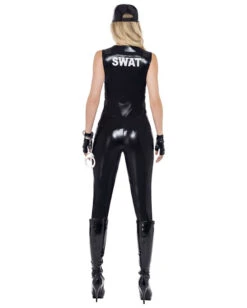 Sexy Swat Jumpsuit Kostüm -Cosly Verkaufsgeschäft sexy swat girl kostuem sexy kostueme fetisch outfit 03 22053