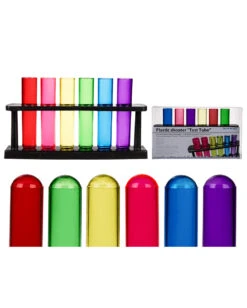 Shooter-Set Regenbogen Reagenzglas -Cosly Verkaufsgeschäft shooter reagenzglas regenbogen bunte reagenz schnapsglaeser csd likoer shooter 29665 2
