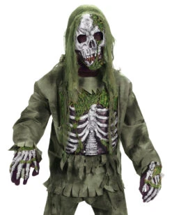 Skelett Zombie Kinder Kostüm Deluxe -Cosly Verkaufsgeschäft skeleton zombie deluxe kinderkostuem halloween verkleidung kinder zombie anzug kids 36088 2
