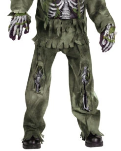 Skelett Zombie Kinder Kostüm Deluxe -Cosly Verkaufsgeschäft skeleton zombie deluxe kinderkostuem halloween verkleidung kinder zombie anzug kids 36088 3