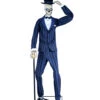 Gentleman Skelett Mit Zylinder Halloween Animatronic 200cm -Cosly Verkaufsgeschäft skelett gentleman halloween animatronic dapper mr skeleton halloween animated prop halloween und horror deko 53000
