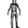 Skelett Overall Kinderkostüm -Cosly Verkaufsgeschäft skelett kinderkostuem mit kapuze skeleton costume with hood for kids halloween kkinderkostuem 51023 01
