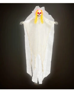 Skelettbraut Mit Leuchtendem Totenschädel 105cm 9 Skelettbraut Mit Leuchtendem Totenschädel 105cm -Cosly Verkaufsgeschäft skelettbraut mit leuchtendem totenkopf skeleton bride with blinking skull halloween deko 51743 04