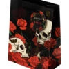 Skulls & Roses Geschenktüte 23x17cm -Cosly Verkaufsgeschäft skulls and roses geschenktasche skulls and roses geschenktuete skulls and roses gift bag 54613 01 1