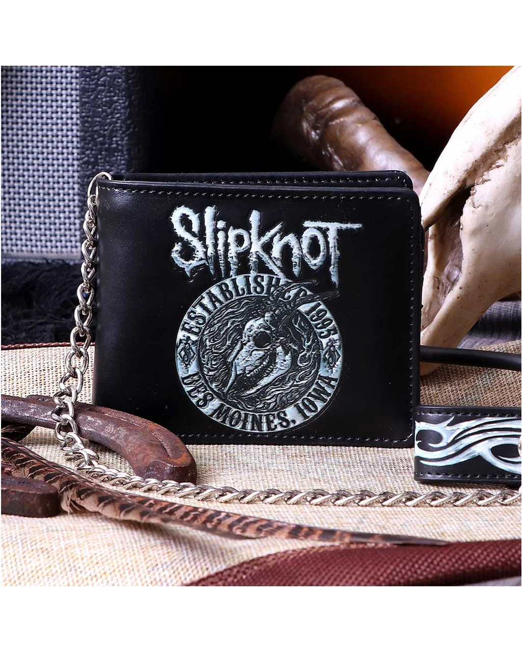 SLIPKNOT Flaming Goat Geldbeutel 8 SLIPKNOT Flaming Goat Geldbeutel – Bild 6