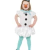 Snowgirl Kinderverkleidung -Cosly Verkaufsgeschäft snowgirl kinderkostuem weihnachtliche schneemann vekleidung fuer maedchen 23832