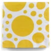 Sonnenschein Gelbe Punkt Servietten 20 St. -Cosly Verkaufsgeschäft sommergelbe dots servietten tischdekoration sommerparty punkte muster napkins 35737 01