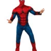Spider-Man Muskel-Kostüm Deluxe -Cosly Verkaufsgeschäft spiderman muskel kostuem deluxe marvel verkleidung spiderman muscle chest costume deluxe 27654