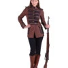 Braune Steampunk Damenjacke -Cosly Verkaufsgeschäft steampunk damenjacke braun steampunk kostuemzubehoer 27212