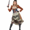 Steampunk Damenkostüm Mit Minihut -Cosly Verkaufsgeschäft steampunk kostuemkleid mit minihut viktorianisches damenkostuem steampunk costume 36878 1