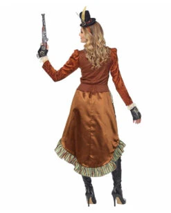 Steampunk Damenkostüm Mit Minihut -Cosly Verkaufsgeschäft steampunk kostuemkleid mit minihut viktorianisches damenkostuem steampunk costume 36878 3