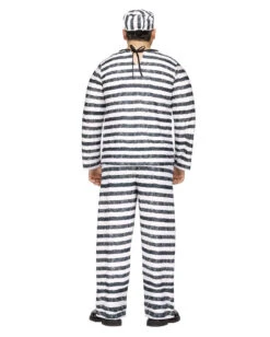 Sträfling Kostüm Jailbird XL -Cosly Verkaufsgeschäft straeflingskostuem haeftlingskostuem gefangenen kostuem jailbird costuem halloween costumes bild2