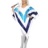 Disco Poncho -Cosly Verkaufsgeschäft super trooper poncho kostuem 80er jahre kostuem disco kostuem poncho 8801412