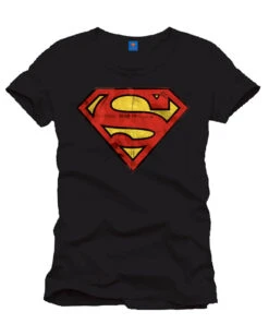 Superman T-Shirt Vintage Logo