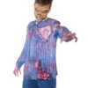 Zombie Shirt Mit Realistic Print -Cosly Verkaufsgeschäft teenager zombie longsleeve blutiges horror shirt fuer kids 23030 front
