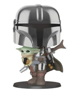 The Mandalorian & The Child 10" Super Sized Funko POP!