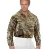 Tigerbändiger Hemd -Cosly Verkaufsgeschäft tiger king hemd tiger king shirt disco shirt disco hemd kostuemzubehoer 50681 01