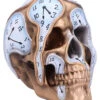 Die Zeit Vergeht Uhren Schädel 17,5cm 1 Die Zeit Vergeht Uhren Schädel 17,5cm -Cosly Verkaufsgeschäft time goes by uhren schaedel 175cm time goes by clock skull die zeit vergeht totenkopf gothic deko 53997