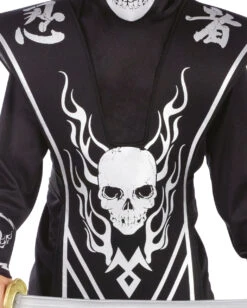 Totenkopf Ninja Kinderkostüm -Cosly Verkaufsgeschäft totenkopf ninja ninja kostuem ninja kinderkostuem ninja anzug ninja krieger kostuem skull ninja 19858 03
